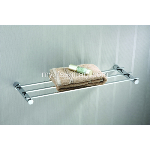 Fashion Brass Fixed Single Layer Bath Towel Rack